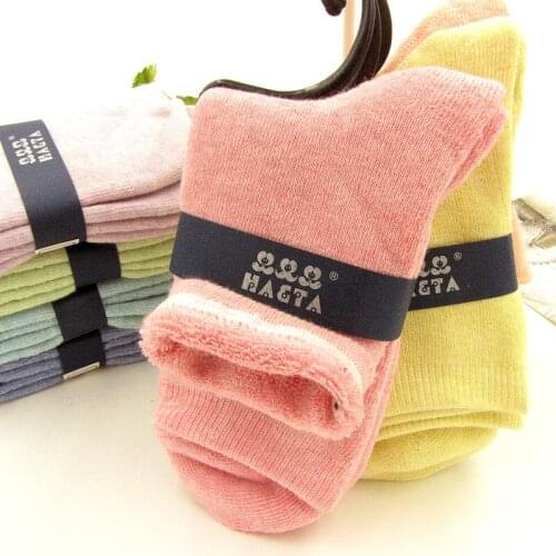 New Wholesale Winter Warm Solid Candy Color Socks New Design Lovely Cute Womens Socks Calcetines Japanese Style