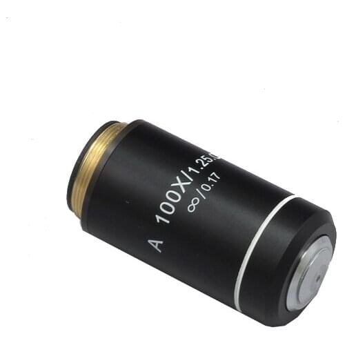 100X/1.25mm UIS Biological Microscope Infinite Achromatic Objective Lens Suitable For Olympus CX Microscope