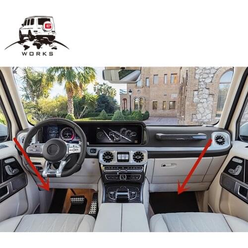 2019year G class W463 W464 W463A G63 G350 G500 G550 plastic pp car foot mats