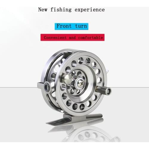 RQNQ new fishing reel metal is durable comfortable and light weight used for ice fishing and fly fishing