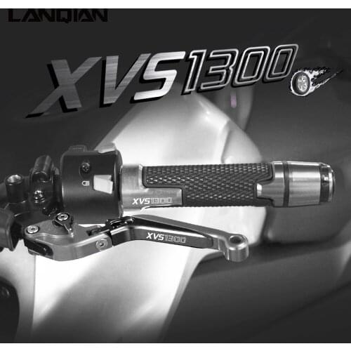 Motorcycle Brake Clutch Levers Handlebar Hand Grip Ends For Yamaha XVS1300 V-STARDELUXE / STRYKER BULLETCOWL / STRYKER 2011-2017