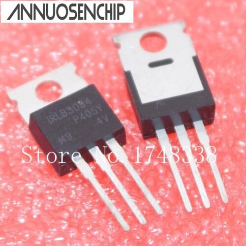 2PCS IRLB3034PBF IRLB3034 HEXFET Power MOSFET TO-220 NEW