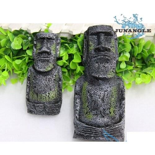 Aquarium Accessories European Style Ornament Fish Tank Decoration Fine Stone Image Resin Landscape Crafts Imitation Roman Figure