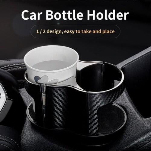 Car Cup Holder Expander 360 Degree Rotating Water Car Cup Holder Multifunctional Dual Houder Auto Accessory Drink Can Stand