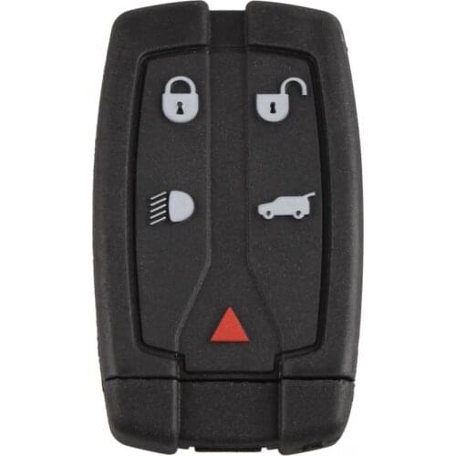 Free Shipping Remote Key Shell 4+1 Button Replacement Key Case Shell for LandRover Remove key shell with Uncut Car Flip Key