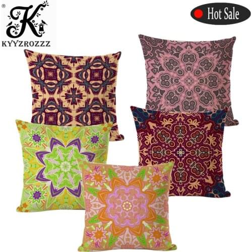 Geometric Printing Cushion Cover Car Seat Luxury Throw Pillow Covers Boho Pillow Case 45cmx45cm