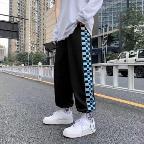 ESDYSAC Men's Checked Trousers