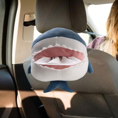 2021 Car Tissue Box Light Cute Cartoon Napkin Tissue Paper Holder Car Seat Back Drawer Armrest Box Tissue Box Dropshipping Hot