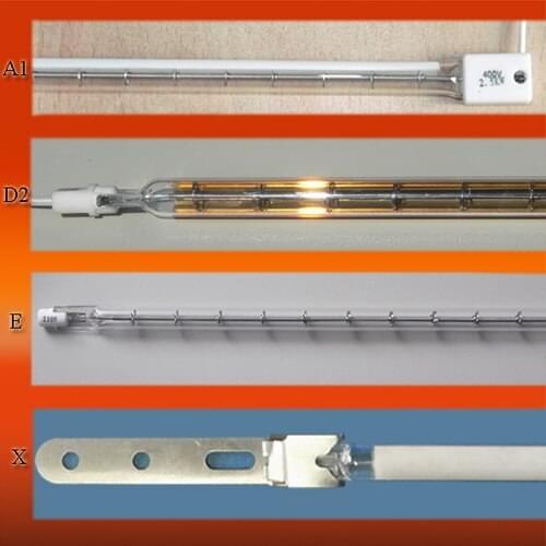 Shortwave halogen infrared heating lamp for oven/heater/curing