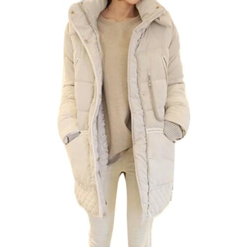 Coat Winter Women Classic Design Parka Cotton Faux Lambswool Ultra Warm Hooded Coats Womens Winter Jackets and Coats XC019 s s s