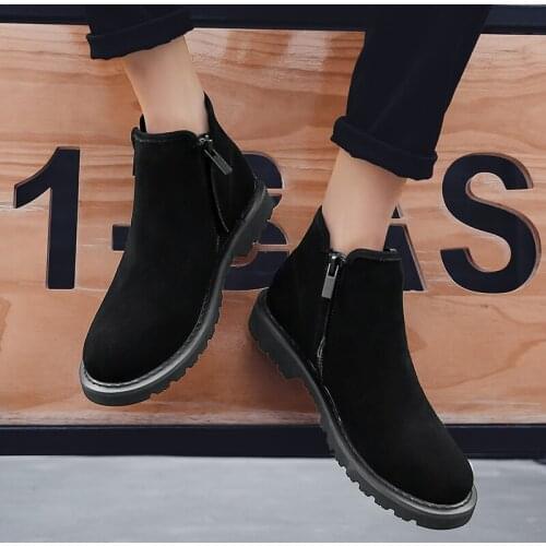 Men Casual Shoes Hot Sale New Outdoor Short boots Men Fashion Sneakers Classic Comfortable Breathable Shoes Men Vulcanize Shoes