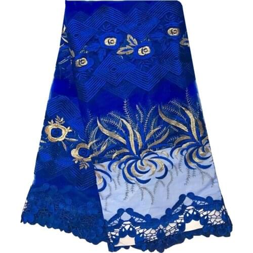 2017 Latest French Nigerian Laces Fabrics High Quality Tulle African Laces Fabric Wedding African French Tulle Lace Fabric F358