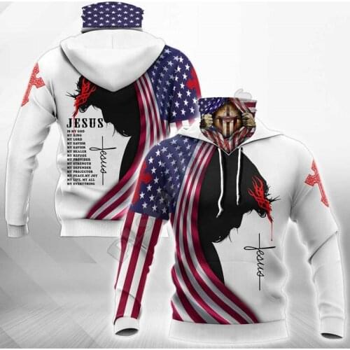 Jesus 3D Printed Hoodies Harajuku Fashion Sweatshirt Women For Men Casual Pullover Hoodie Mask Warm USA Size Drop Shipping 02