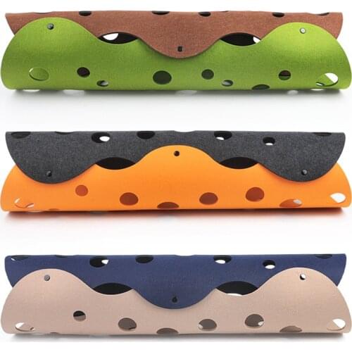 Cat Spliced Tunnel Toy Green Pet Supplies DIY Folding Tunnel Roller Kitty Training Toy Felt Splicing Cat Tube