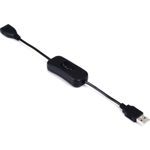 USB Power Cable Switch Male to Female Extension Power Cable with 303 Button Switch Power Control For LED Light Accessories