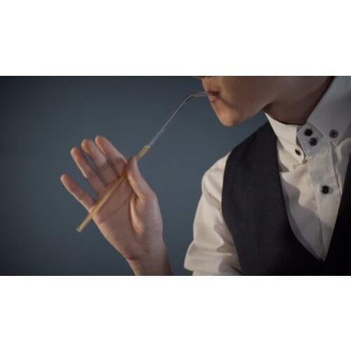 Magic Straw Readily Available Magic Tricks Stage Close Up Magia Mentalism Ilusion Gimmick Props Classic Toys Bar Party Shows