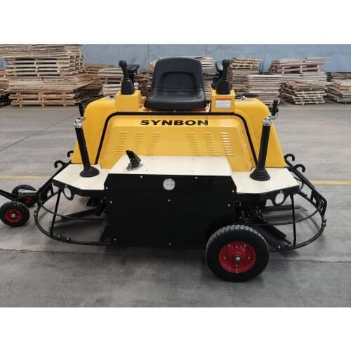Ride On Concrete Trowel Machine With Gasoline Engine