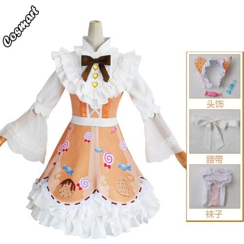 Game Identity V Tracy Reznik Candy Girl Lolita Dress Cosplay Costume Halloween Suit For Women Outfit New