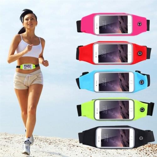 20pcs/lot Universal Waterproof Sport GYM Waist Bag Case For Samsung Galaxy S7 Edge S6 Edge Plus S5 S4 A5 A7 A8 Running Phone