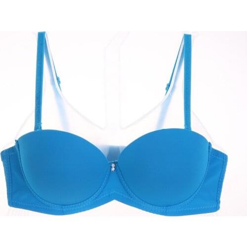 BRZFMRVL Sexy Push Up Bra Plus Size A B Cup Brassiere Adjustment Bra For Women Underwire gathered breast wedding bra