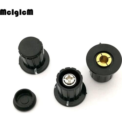 Black knob button cap is suitable for high quality WXD3-13-2W - turn around special potentiometer knob