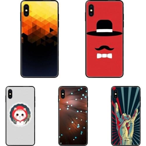 Black Soft Painted Cover Phone Case Beard Season Mustache Fundas Greatest For Galaxy A5 A6 A7 A8 A10 A10S A20 A20S A20E A21S