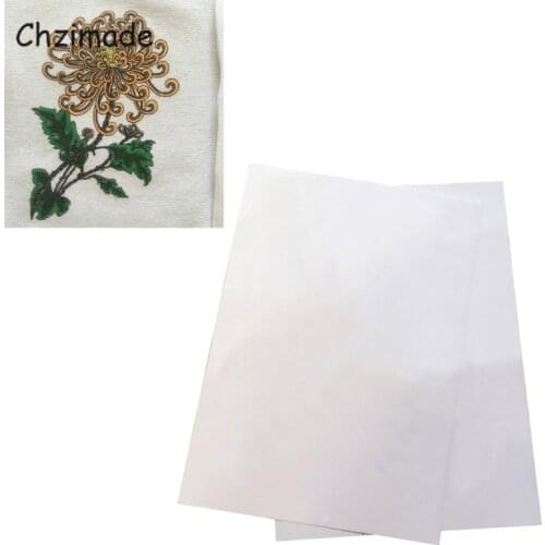 Chzimade 5Pcs A4 Heat Transfer Paper For DIY T-shirts Heat Press Machine Fabric Painting Iron On Paper Scrapbooking Materials