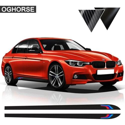For BMW F30 F31 X5 F15 X6 F16 E60 F32 F34 F22 E90 F10 F11 F01 F02 G30 Z4 E89 F20 M Performance Side Stripe Skirt Sticker Decal