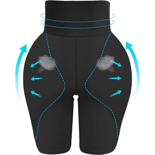 Women Waist Tummy Control Body Underwear Butt Lifter Shapewear Shaper Pad Control Panties Fake Buttocks Lingerie Thigh Slimmer