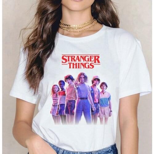 Stranger things 3 t shirt women funny tshirts Eleven gothic female clothing hip hop kawaii cartoon femme streetwear