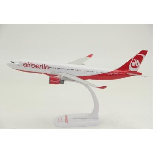 30CM Airplanes Air Berlin Airbus A330 model Resin Diecast Aircraft plane collectible display
