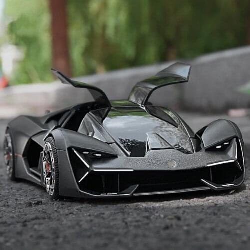 1:24 Terzo Millennio Concept Sports Car Model Diecast Alloy Metal Toy Vehicles Car Model Simulation Collection Children Toy Gift
