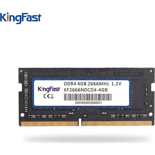 KingFast memoria ram ddr4 4GB 8GB 16GB 2666 MHz DDR 4 2666MHz RAM SO-DIMM 1.2V Notebook RAMs 260Pin Laptop Memory Sodimm