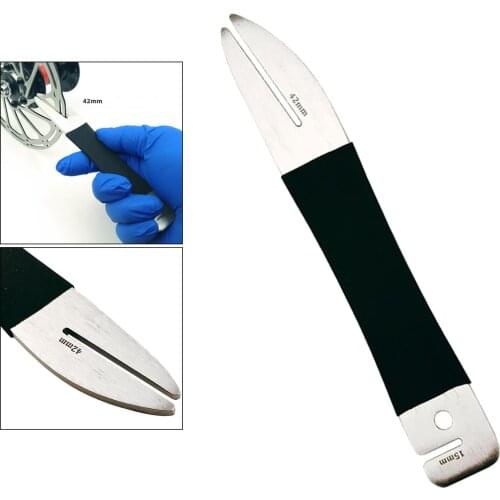 Bike Rotor Caliper Disc Brake Tools Stainless Steel Rotor Truing Fork Spanner