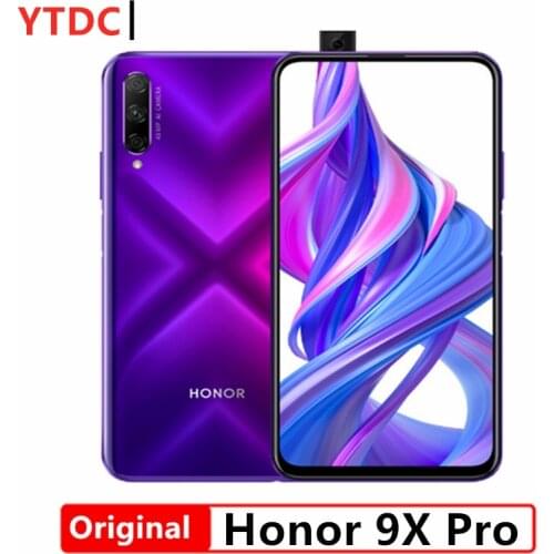 New original Honor 9X pro 6G 64G Smartphone Honor 9X pro Kirin 810 Octa Core 48MP Front Camera 16MP 4000mAh