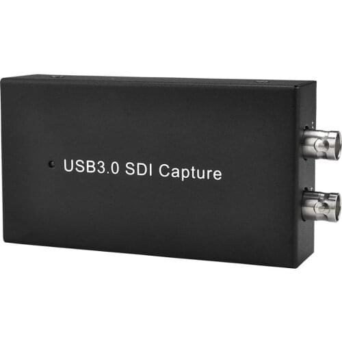 SDI to USB3.0 Video Capture SDI Pass Through Record Live Streaming and Record 1080P 60FPS HD SDI Video to PC