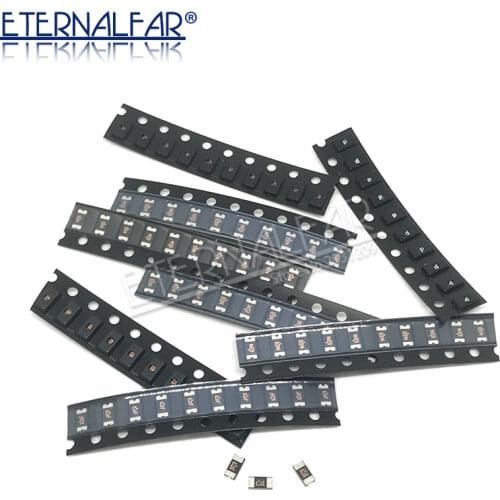 Resettable Fuses Service DIY Kit 1206 SMD PPTC 0.05A 0.5A 0.1A 0.2A 0.75A 1A 2A 3.5A Self-recovery Fuse Assorted Packs Fuse Box