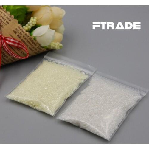 High Quality 1.5mm white/Ivory Color 10000pcs Half Pearls Beads Resin Flatback Round Pearls Nail Art DIY Free Shipping