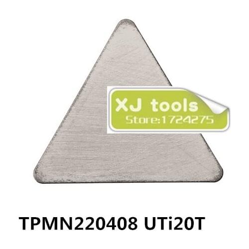 10pcs TPMN220408 UTi20T/TPMN220412 UTi20T milling insert for / standard machine TPMN cnc lathe inserts TPMN Triangle