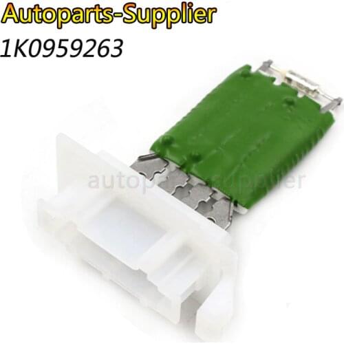 1K0959263 Car Blower Motor A/C Fan Control Resistor for V-W J-etta Golf Passat Rabbit for Audi S3 A3 1K0959263A