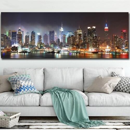 Full Square Round Drill 5D DIY Diamond Painting beautiful city night scene 3D Embroidery Cross Stitch Mosaic handmade gift L946