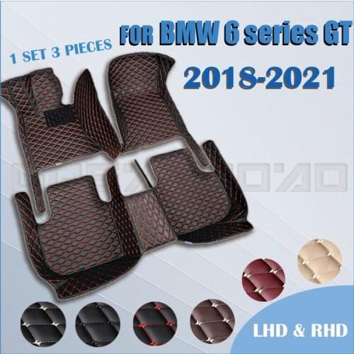 Car floor mats for BMW 6 seriesGT 630I 640I 2018 2019 2020 Custom auto foot Pads