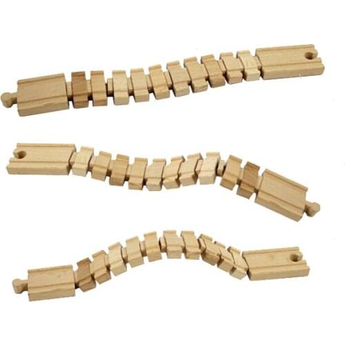 D538 Hot selling Educational Boy/ Kids Toy the train track parts deformation compatibility orbits