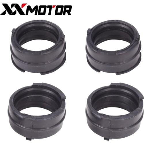 4 PCS Carburetor Install Adapter Interface Carburetter Manifold Intake Pipe Connector GlueFor HONDA RVF400 VFR400 NC30 NC35