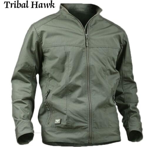 New Mens Tactical Military Jacket Style Camouflage Coat Clothing Army Spring Autumn Ripstop Male Casual Camouflage Jacket