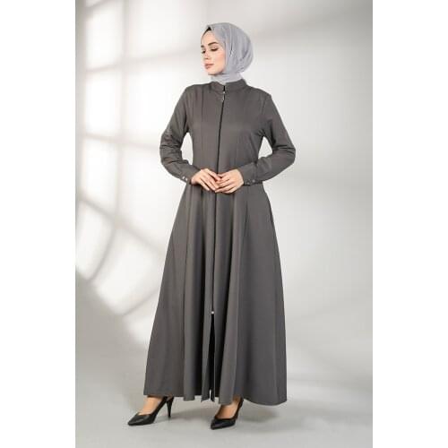 Minahill Anthracite Abaya 2214-03