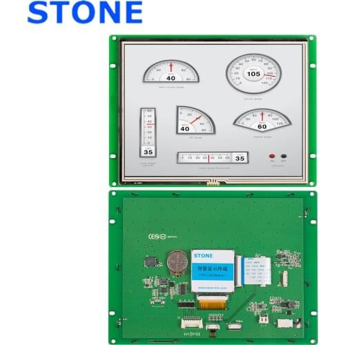 STONE 8.0 Inch HMI TFT LCD Display Module with Embedded System +Software for Equipment Use