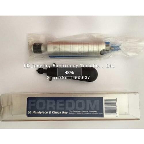 Free shipping FOREDOM 30 Handpiece & Chuck Key, Quick Change Handpiece, Flex Shaft Machine tools, dental handpiece