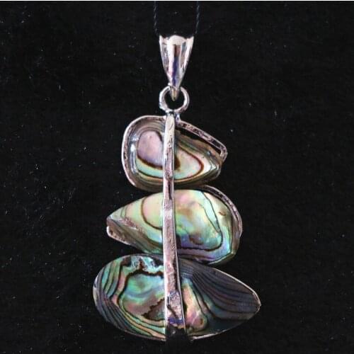 Natural Abalone Christmas Tree Pendant 27x37mm Hot Sale Newly Design Fashion Jewelry Exquisite Gift for Girls Birthday B1147