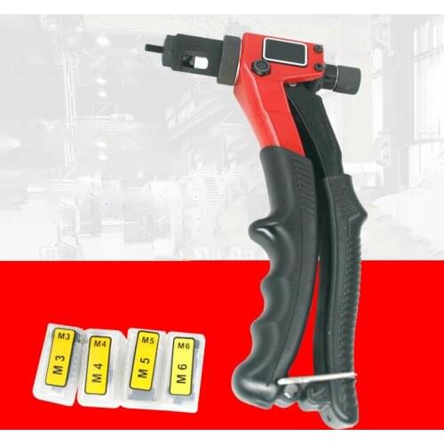Manual Rivet Nail Gun Alloy Steel Woodworking Metalworking Rivet Gun Labor-saving Nail Pulling Tools OW-BT603